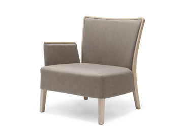 NOB 232 - Fabric armchair with armrests by Origins 1971 - view 2